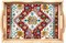 5D Diamond Art Wooden Serving Tray Kit for Adults – DIY Big Gem Craft, Handles Included, Bohemian Style Home Decor & Gift, 7.8×11.8 Inches